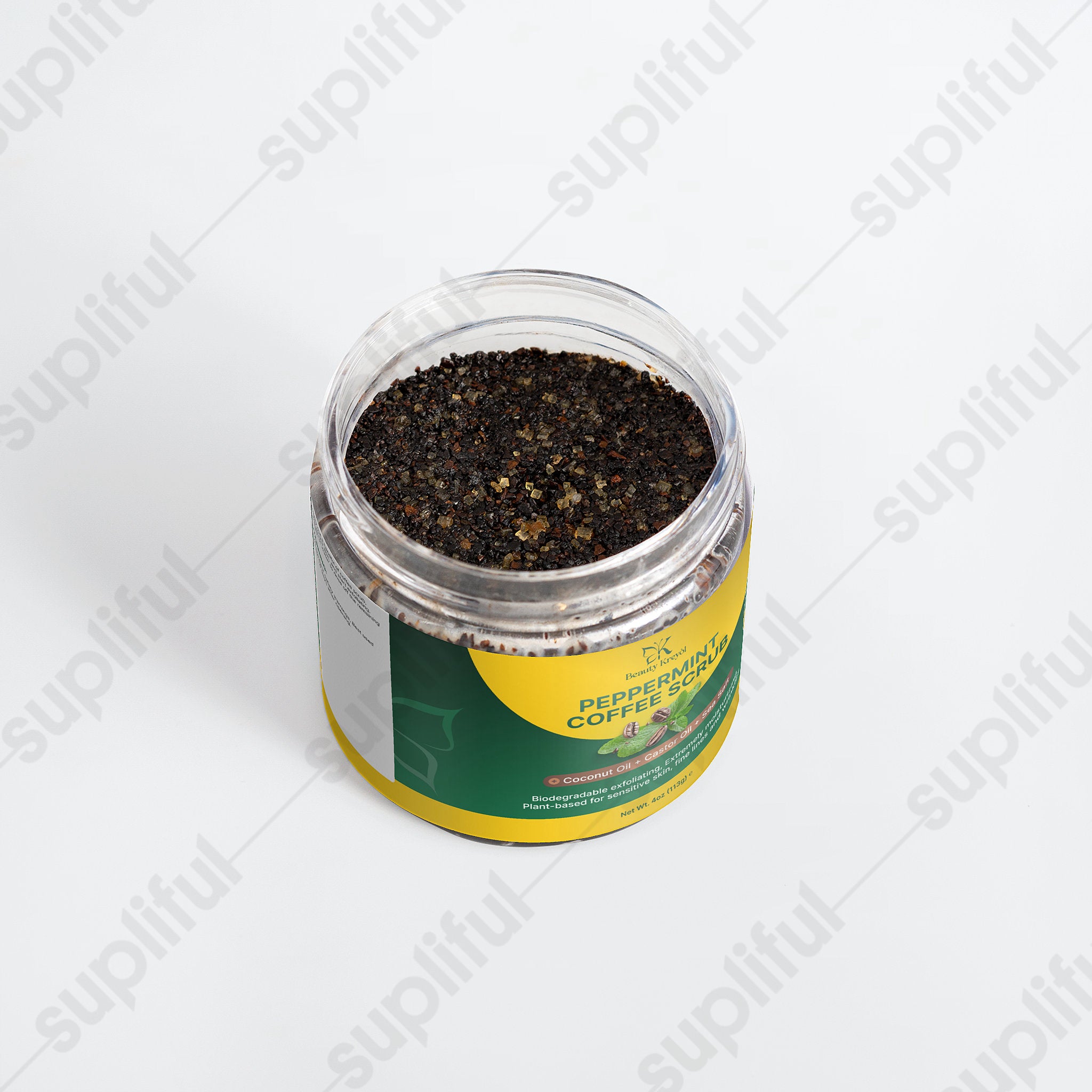 Peppermint Coffee Scrub