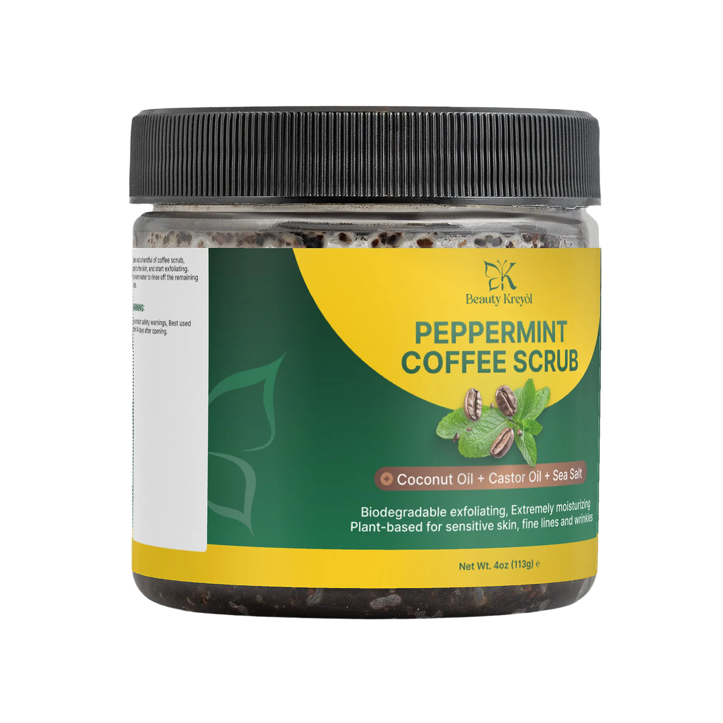Peppermint Coffee Scrub